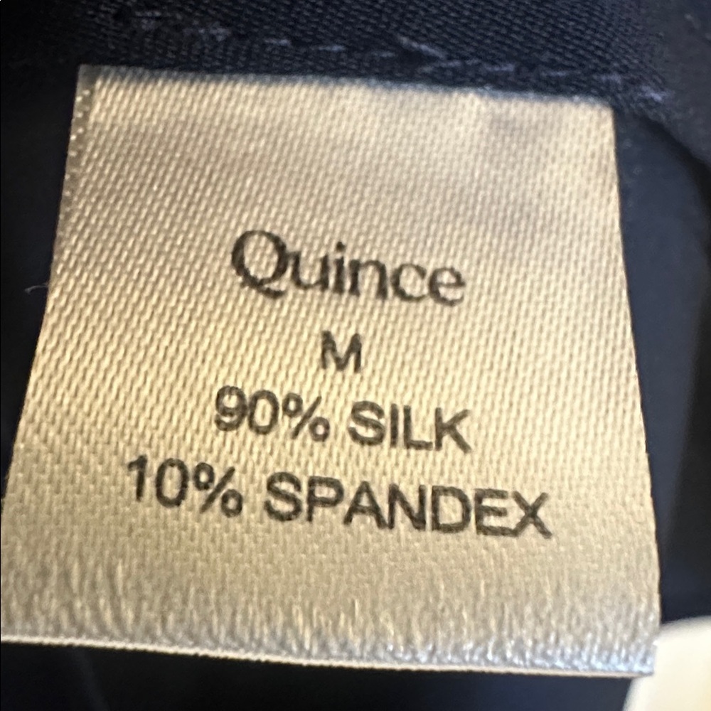 Quince Stretch Silk Dress size M - Picture 3 of 3
